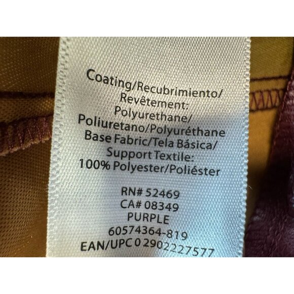 Sofia Jeans By Sofia Vergara Rosa Jegging Size 4 Burgundy Faux Leather - Picture 5 of 12